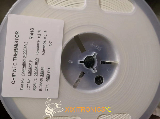 Termistor do termistor SMD 0603 6.8K 3400K Smd Ntc de Chip Style NTC