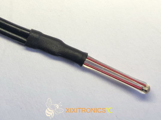 10K termistor de vidro da ponta de prova radial NTC para o instrumento MF60 Serie da beleza