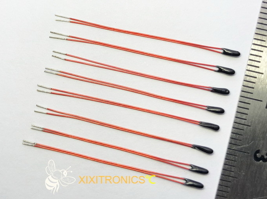 Termistores revestidos cola Epoxy de Enamlled 10k Ntc 3435 séries MF5A-4