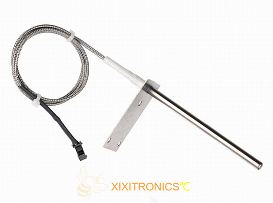 Sensor de temperatura de resistor de platina PT100 de 4 fios para forno de churrasco