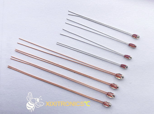 Radial Glass Sealing NTC Thermistor Série MF57