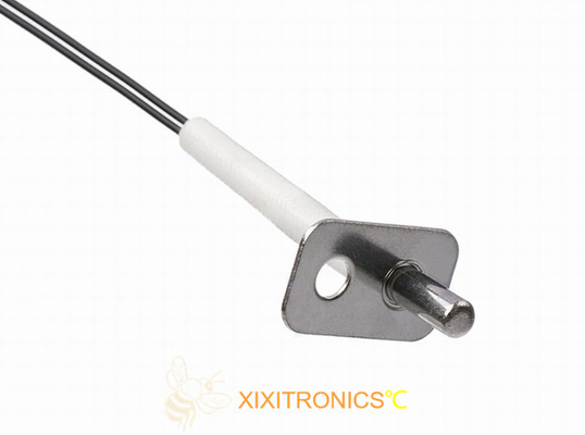 Micro-ondas Oven Flanged Temperature Sensors 98.63K, série do sensor de temperatura 100K MFT-F
