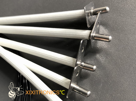 Micro-ondas Oven Flanged Temperature Sensors 98.63K, série do sensor de temperatura 100K MFT-F