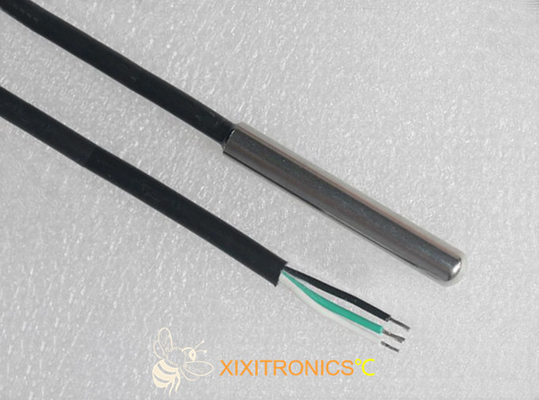 Sensor de temperatura RTD de platina PT100 de 3 fios