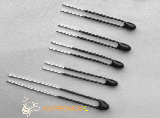 10K, 50K, 100K, 200K, 1M, termistor revestido cola Epoxy de 2M Extended Upper Leads NTC
