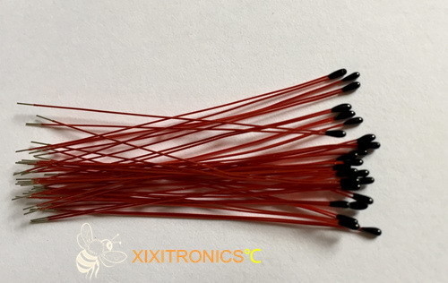 Termistores revestidos cola Epoxy de Enamlled 10k Ntc 3435 séries MF5A-4