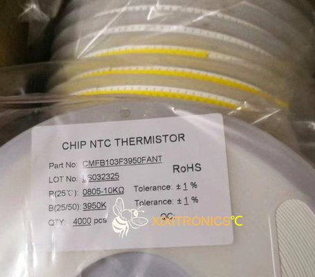 Termistores 10K 3950K de SMD 0805 Chip Style NTC para a impressora do LCD TCXO