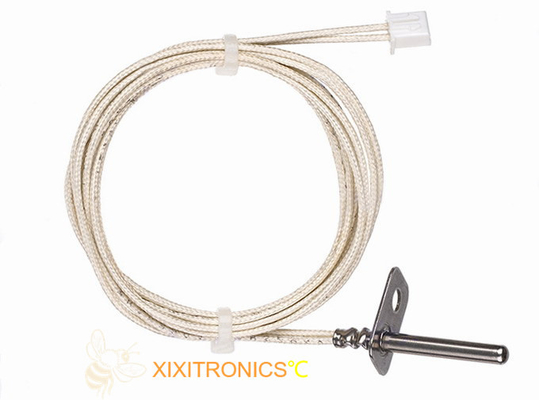 Sensores de temperatura RTD de fibra de vidro Mica Platinum para fornos a vapor e grelhas