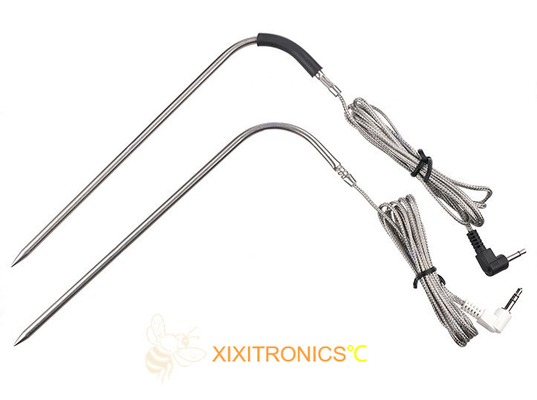 Ponta de prova da temperatura da RTD PT1000 PT100 da platina para o ASSADO, alimento, série da carne MFF-54