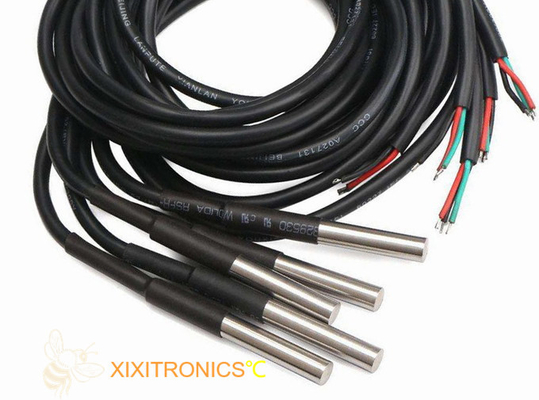 Sensor de temperatura digital DS18B20 de saída OD6.0mm para veículos da série MFT-4401