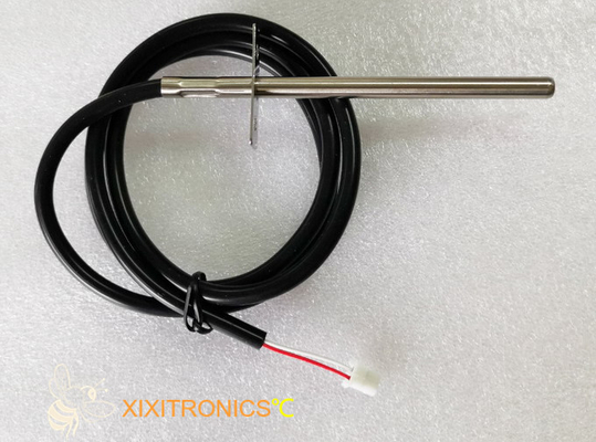 PT100 sonda de temperatura de aço inoxidável de 2 ou 3 fios com reação rápida para forno a gás na cozinha