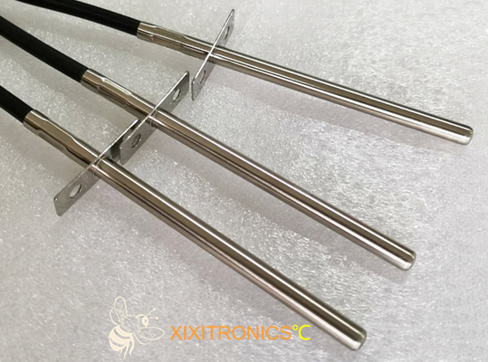 Da ponta de prova de aço inoxidável da temperatura do fio do sensor 3 da RTD PT100 reação rápida para a série de Oven Kitchen PT-RTD do gás