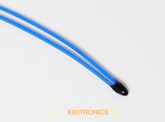 Série revestida do termistor MF5A-5 da cola Epoxy do fio de Telfon do sensor do calor do banco de carro de BMS